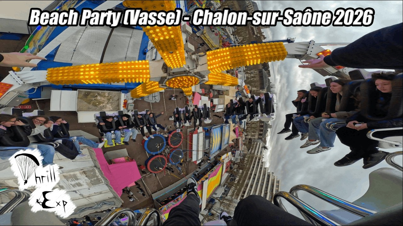 4K - Beach Party (Vasse) - Fête foraine de Chalon-sur-Saône 2026 | Onride