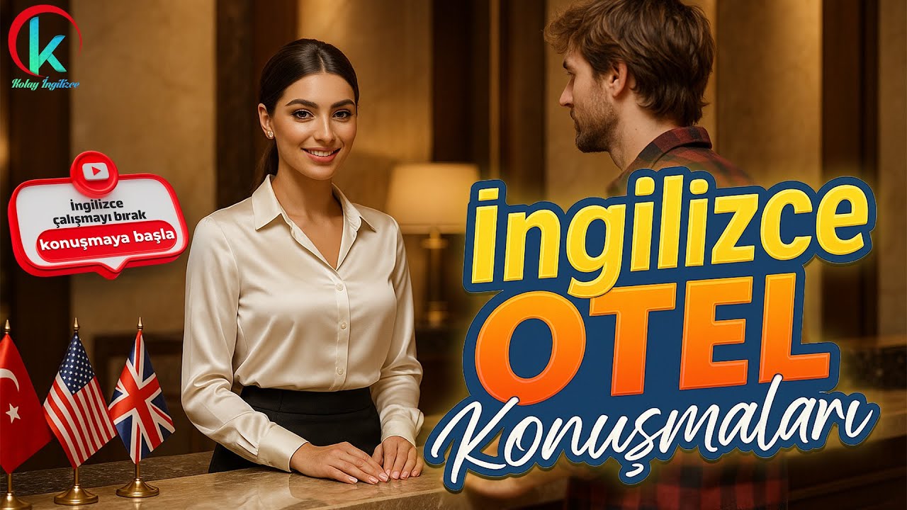 🍽️ İngilizce Otel Konuşmaları: Kahvaltı, Oda Servisi ve Ödeme
