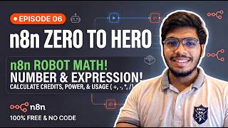 n8n Zero to Hero: How to Do Math & Arithmetic Operations (Ep. 6 - Robot Energy Bar)