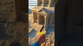 Ele tentou construir o MAIOR castelo de AREIA do mundo! 😧