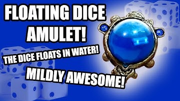Floating dice amulet | PDC:09