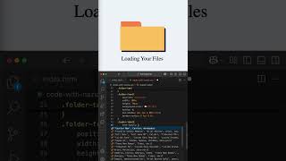 CSS Animation - File Explorer folder loader  #coding #frontendcourse #cssanimation