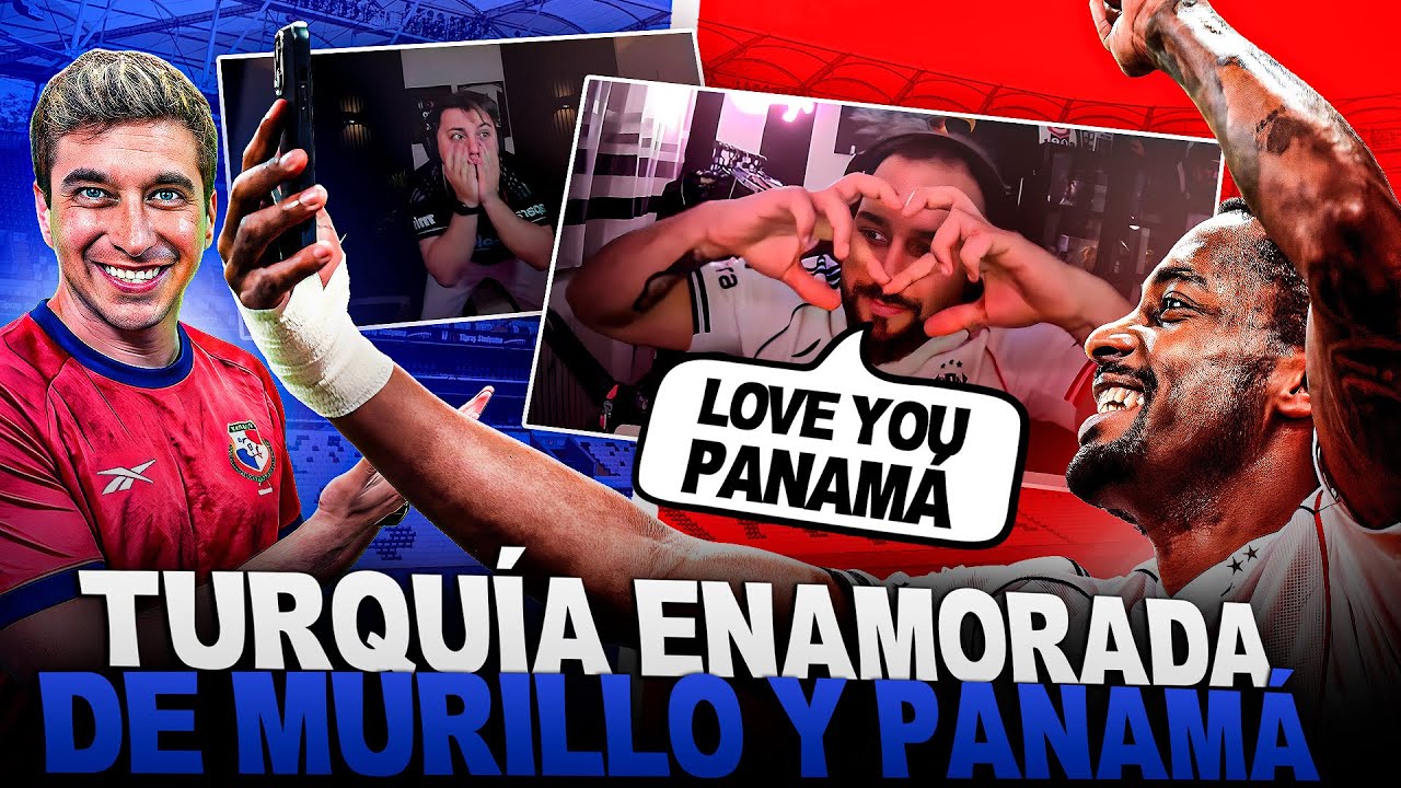 🇹🇷❤️🇵🇦 TODO TURQUÍA ENAMORADO DEL PANAMEÑO AMIR MURILLO Y PANAMÁ + INCREIBLE Y EMOTIVA HISTORIA 