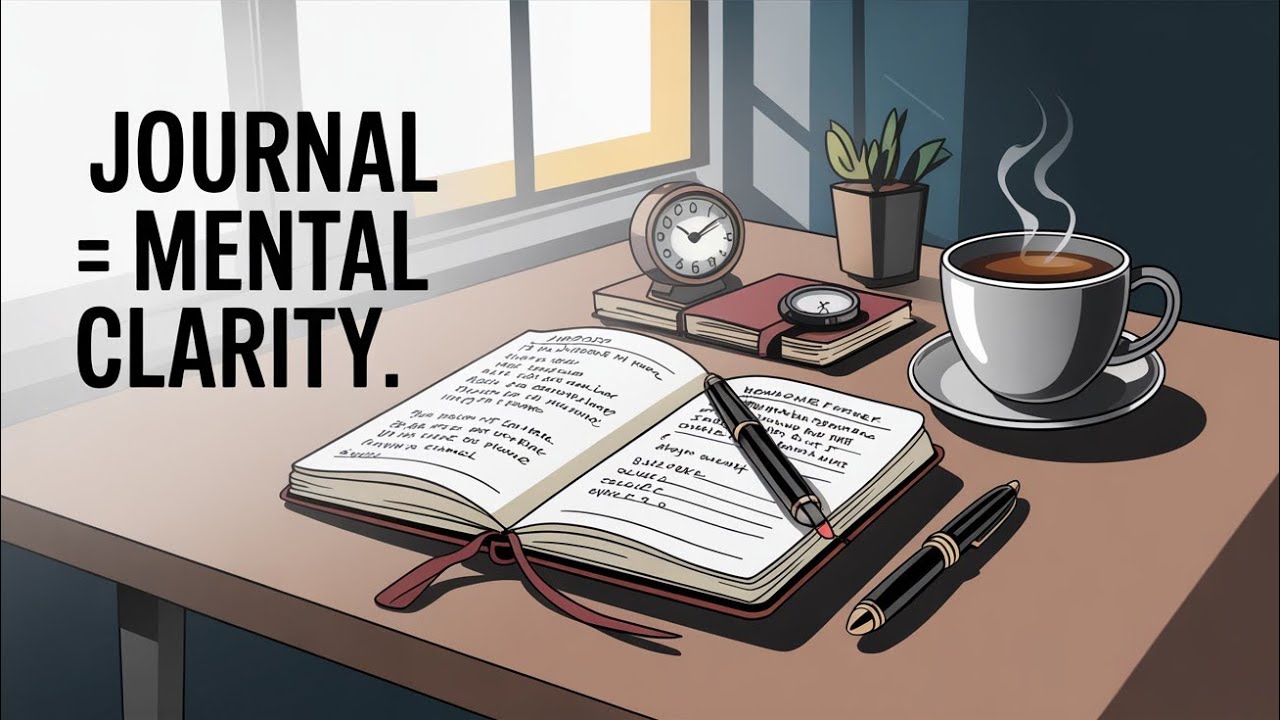 This 1 Daily Habit ✍️ Transforms Mental Chaos into Clarity 🧠 Journaling Hack for High Performers USA