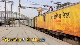 [10 In 1] India's Fastest Trains !! Push Pull Livery Tejas Wap-5 Honking Mahabodhi Exp. ! Indianrail