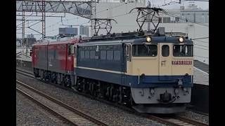 EF65 2085号機(最終全検機)+ eh500 59 OM出場
