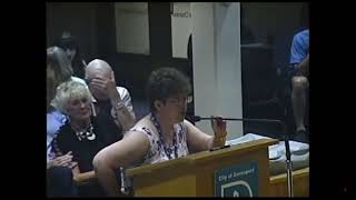 lady speaking about portillo's zoning short version.