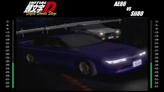 Initial D Engine Sounds Stage - AE86 vs Sil80