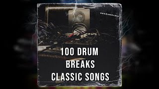 (FREE) 100 DRUM BREAKS (Old Classic Songs) | Free Download 2024
