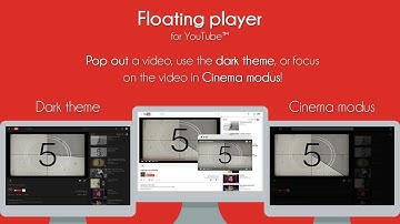 Floating player for YouTube™ | Popout | Darktheme & more!