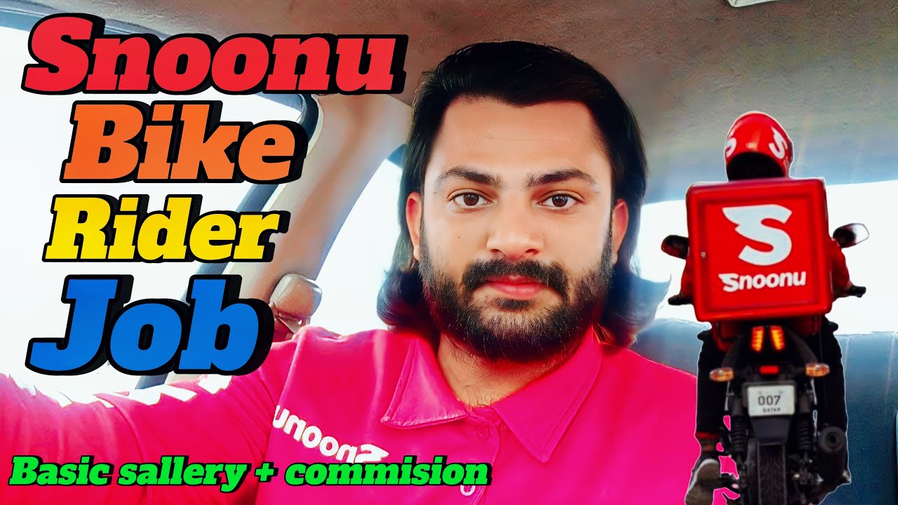 Snoonu bike rider job from Qatar | Only Apply Qatar lisence and GCC lisence | Sallery+commision!