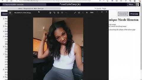 Building a Tribute Page (FCC)