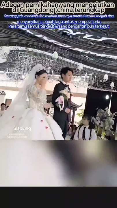 viral di china ada empat mantan bernyanyi untuk pengantin