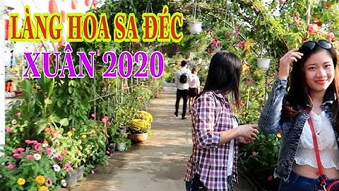 LÀNG HOA SA ĐÉC - TẾT VIỆT NAM  XUÂN CANH TÝ 2020