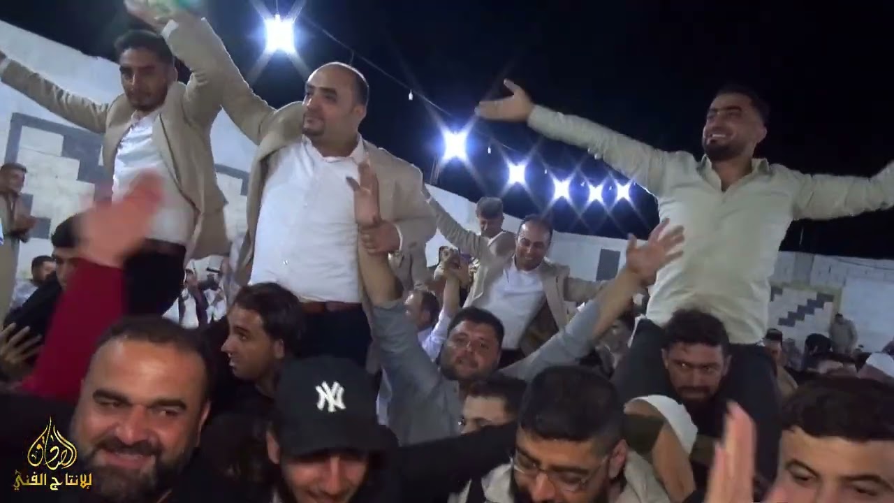 الاول زفاف العريس الغالي خالد أحمد بكور الشلو أفراح آل الشلو في مدينة الأتارب