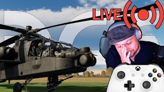 Things did NOT go according to plan | AH-64D Live Stream | DCS World Gamepad Controller @Tuuvas