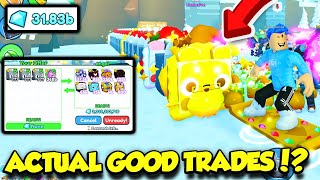 RUSSOPLAYS ACTUALLY MAKES GOOD TRADES IN PET SIMULATOR X AGAIN!?!? *SHOCKING* (Roblox) screenshot 2