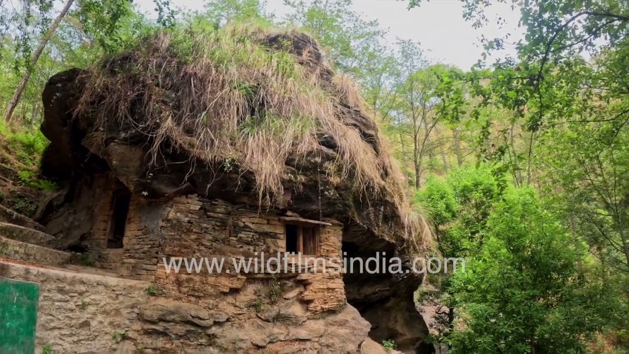 Airavat Cave is known for its unique rock formations, Jageshwar Dham, Uttarakhand
