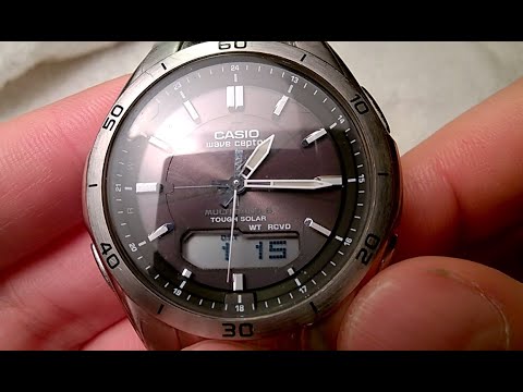 Casio Ceptor watch - Adjust the hour manually through Radio -