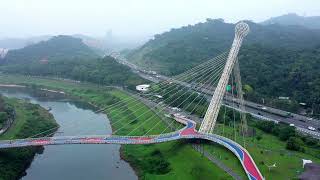 空拍 汐止區星光橋