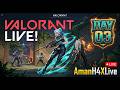 🔴 LIVE 🔥 VALORANT | NOOB ➝ PRO JOURNEY 🚀 | DAY 03