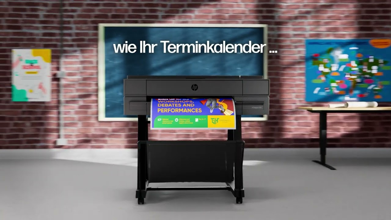 HP DesignJet T850, T870 & T950 Serie - Produktvideo