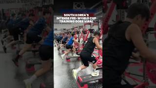 South Korea World Cup team go viral for intense training sessions