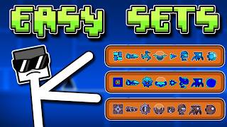 5 EASY ICON SETS IN GEOMETRY DASH Net Worth