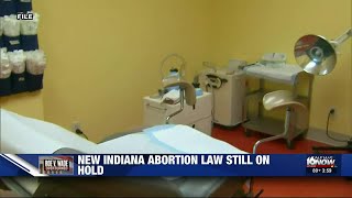 Indiana’s abortion ban on hold again