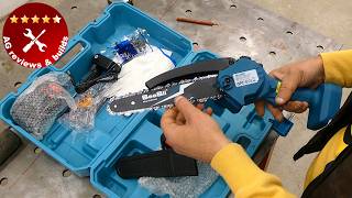 Quick Review & Test: Seesii 8-Inch Mini Chainsaw
