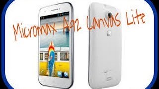 Micromax A92 Canvas Lite (Features In Hindi)