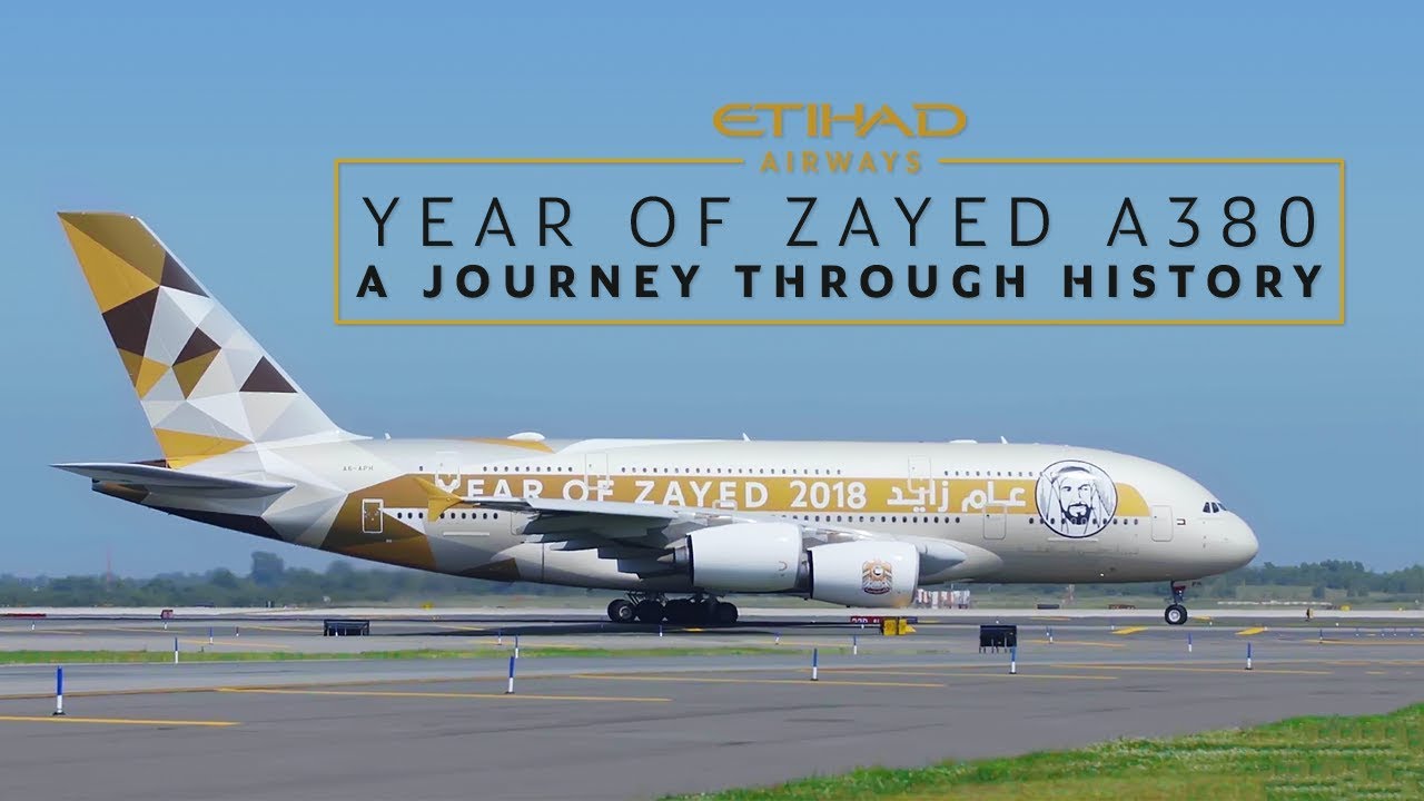 Year of Zayed A380: A Journey Through History | Etihad Airways