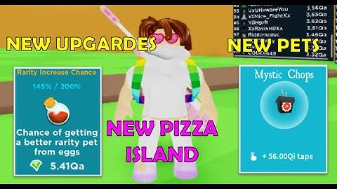 NEW UPDATE IN TAPPING SIMULATOR (NEW ISLAND AND MORE) Roblox Tapping Simulator