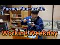 🇯🇵 A Quiet Weekday in the Cold｜Cooking, Working, and Coming Home