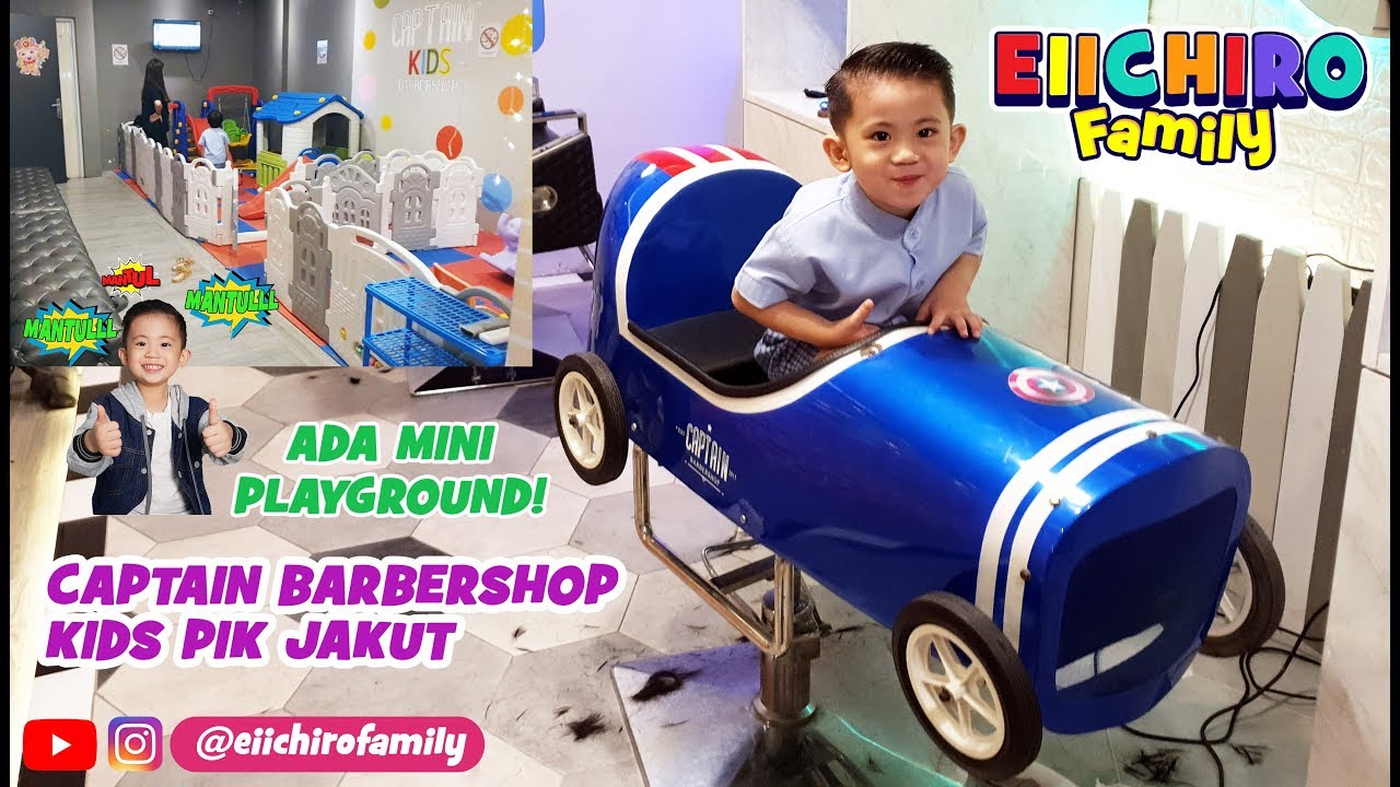  Captain  Barbershop  Kids PIK Playground Potong  Rambut  Anak 