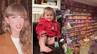 Taylor Swift Sends Truck-Load of Gifts To Jason & Kylie Kelce For Daughter’s 1st Birthday