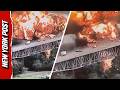 Fireball Erupts After Oil Tanker Explodes on Panama Bridge, Killing One