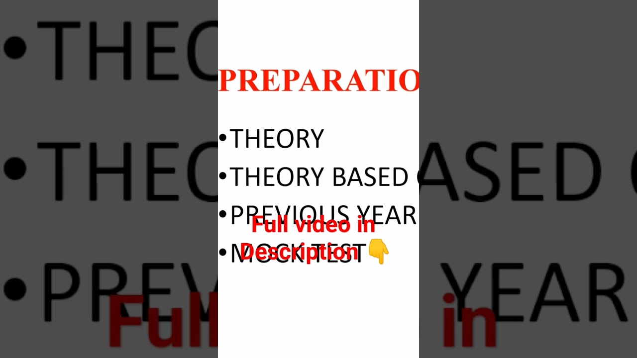 Preparation Tips for WBJEE 