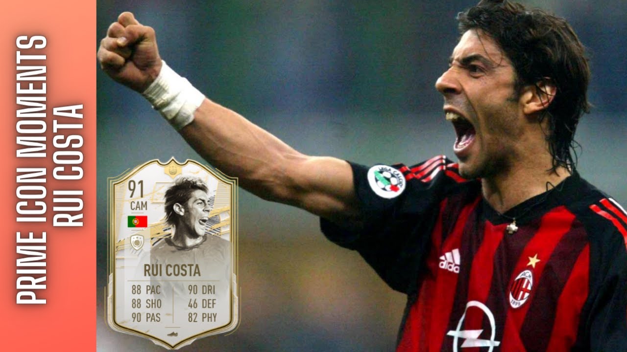 PRIME ICON MOMENTS 91 RUI COSTA PLAYER REVIEW - Fifa 21