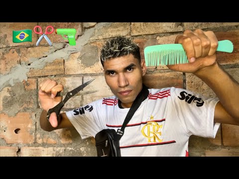 ASMR: CORTE DE CABELO DE CRIA NO RJ