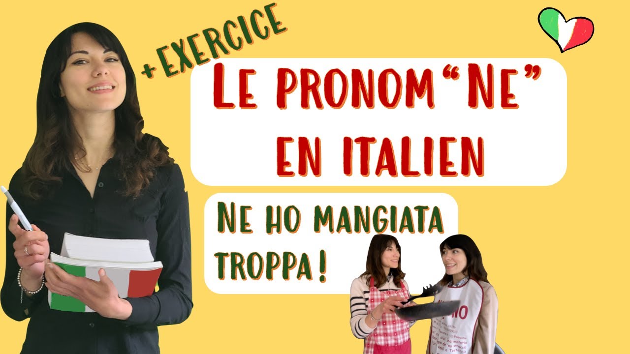🇮🇹 Il pronome NE - le pronom “en” en italien + exercice