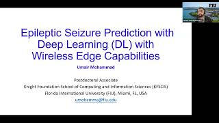 Epileptic Seizure Prediction with Deep Learning Models and Wireless Edge Capabilities