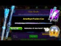 8 ball pool  amethyst fusion cue  animates at max level  672 upgrade pieces
