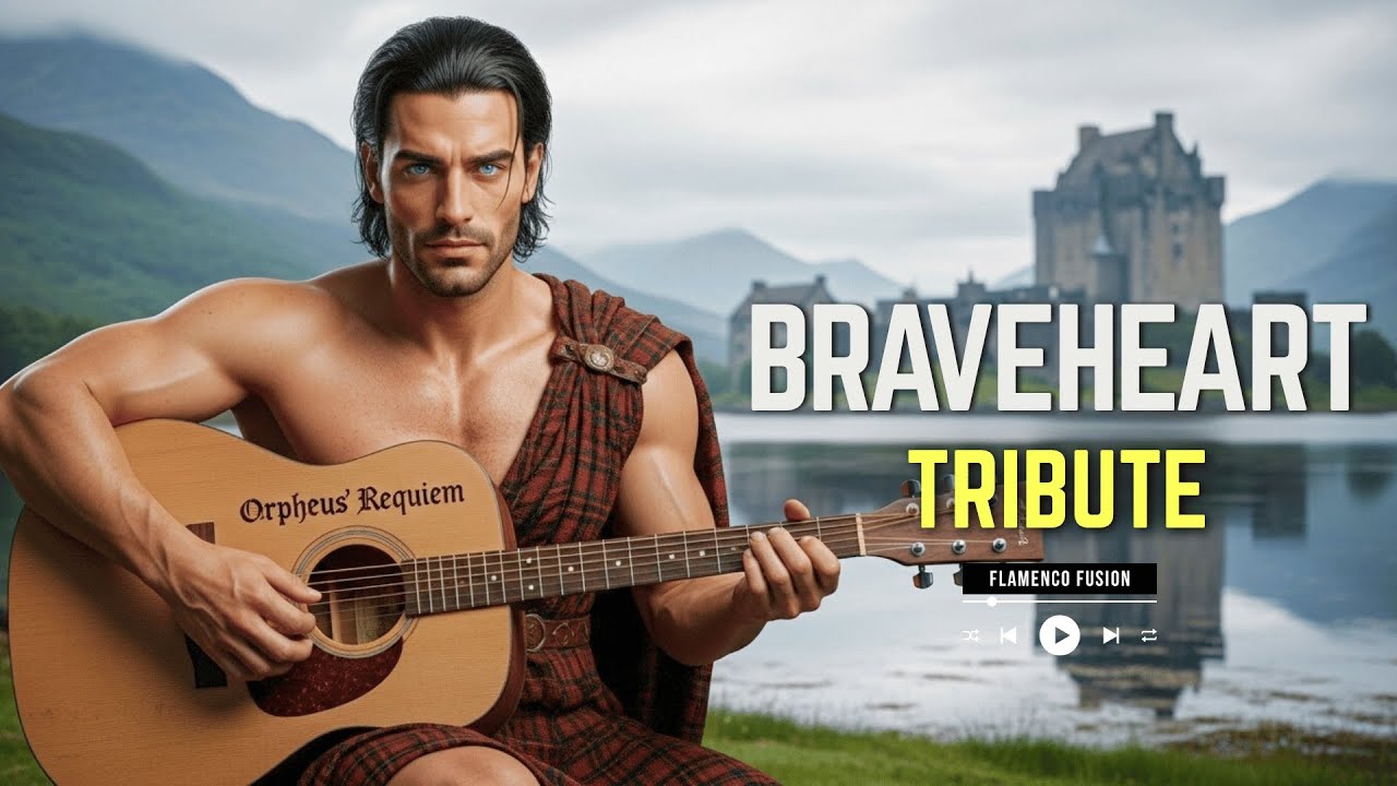 🎼 BRAVEHEART Tribute 💖 Antes de Caer, ÁMAME OTRA VEZ  | Réquiem de Orfeo #Flamenco #Romantic #Music