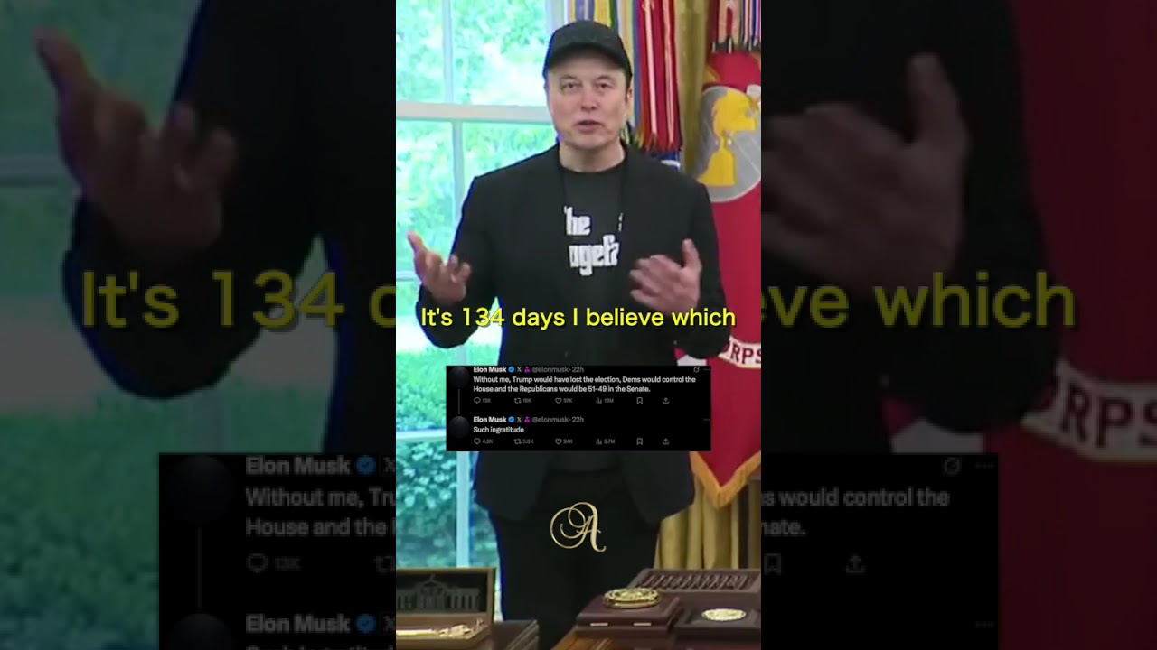 Elon Musk Said President Trump Was His Friend Just ONE Week Before Their DISASTROUS Public Fallout