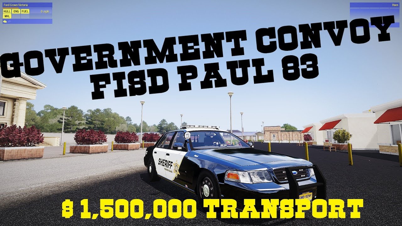 Arma 3 Project Life Police - Government Convoy #2