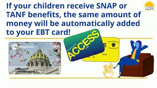 P-EBT Benefits Card Information ENG