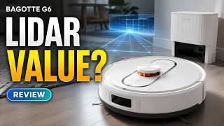 Bagotte G6 Robot Vacuum & Mop Review: LiDAR Value Pick
