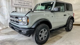 2022 Ford Bronco Big Bend 2 Door Review  MacPhee Ford