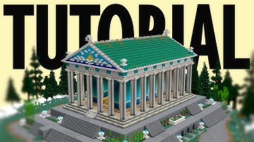 Tutorial: Minecraft Greco-Roman Quartz Temple